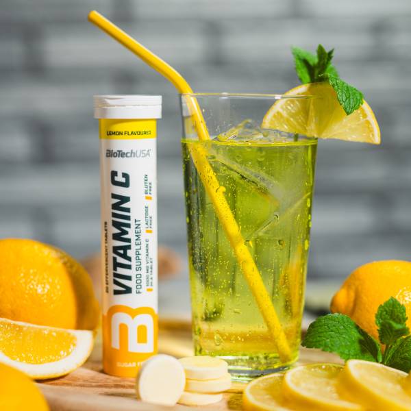 Comprimés effervescents vitamine C - 20 comprimés
