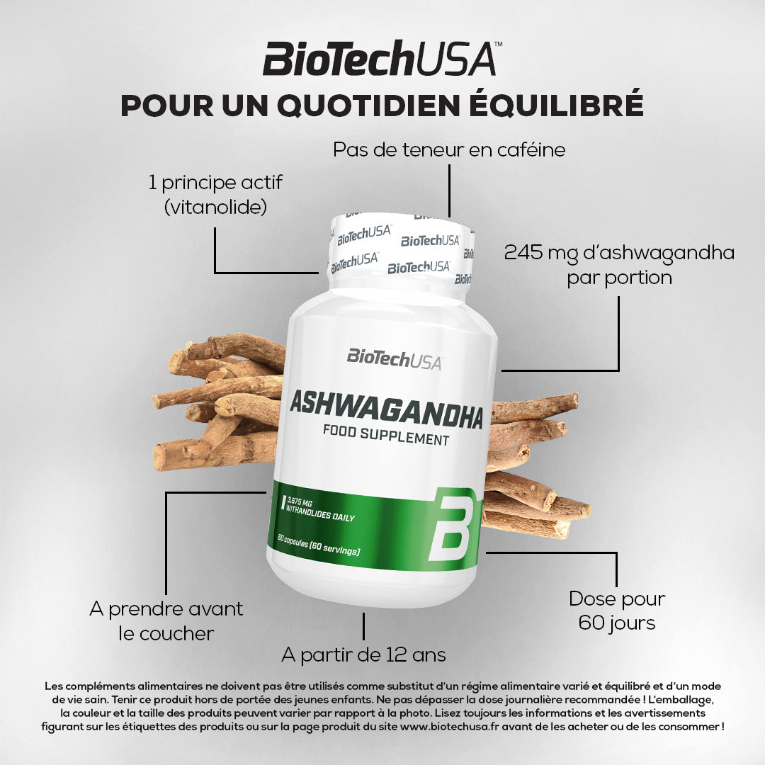 Ashwagandha - 60 gélules