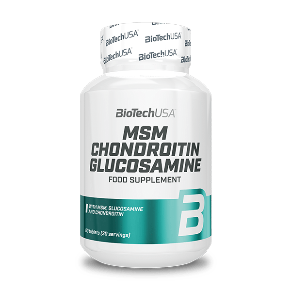 MSM Chondroitin Glucosamine - 60 comprimés