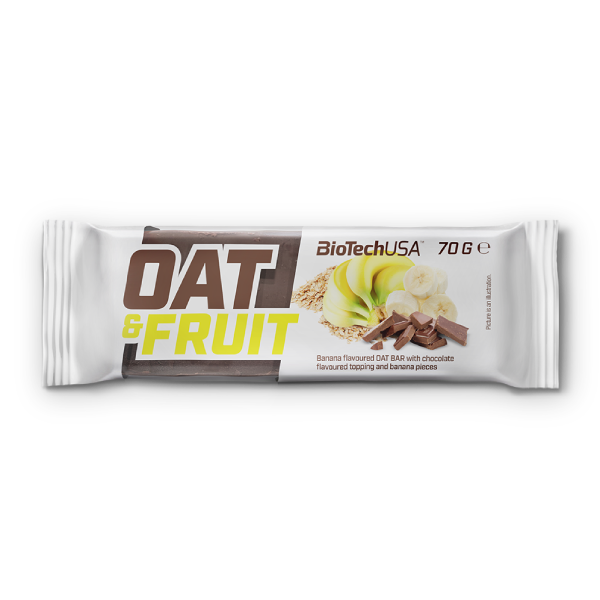 Oat&Fruit barre aux flocons d’avoine - 70 g
