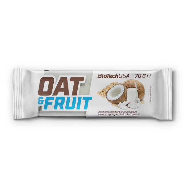 Oat&Fruit barre aux flocons d’avoine - 70 g
