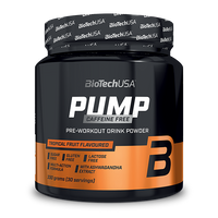 BioTechUSA Pump Caffeine Free est une poudre pour boisson sans caféine, à base d'acides aminés et enrichie de sels minéraux.