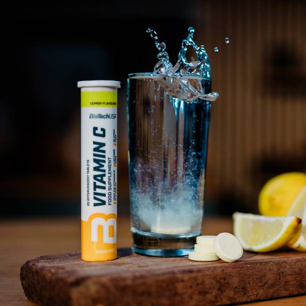 Comprimés effervescents vitamine C - 20 comprimés