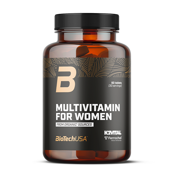 Multivitamin For Women from organic sources - 60 comprimés
