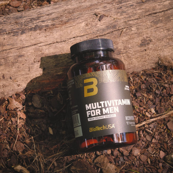 Multivitamin For Men from organic sources - 60 comprimés
