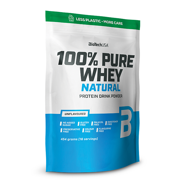 100% Pure Whey Natural - 454 g