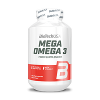 Mega Omega 3 - 180 capsules molles - BiotechUSA