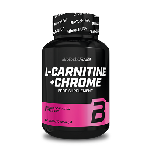 L-Carnitine + Chrome - 60 gélules