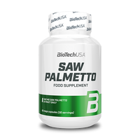 Saw Palmetto complément alimentaire sous forme de 60 méga-capsules - BioTechUSA