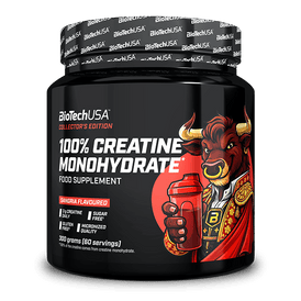 100% Creatine Monohydrate - 300 g Sangria - BioTechUSA France