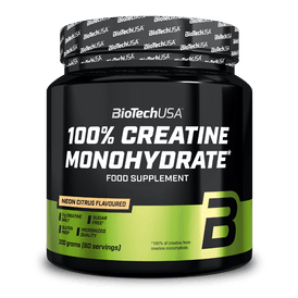100% Creatine Monohydrate - 300 g - BioTechUSA France