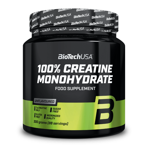100% Creatine Monohydrate - 300 g non-aromatisé BioTechUSA