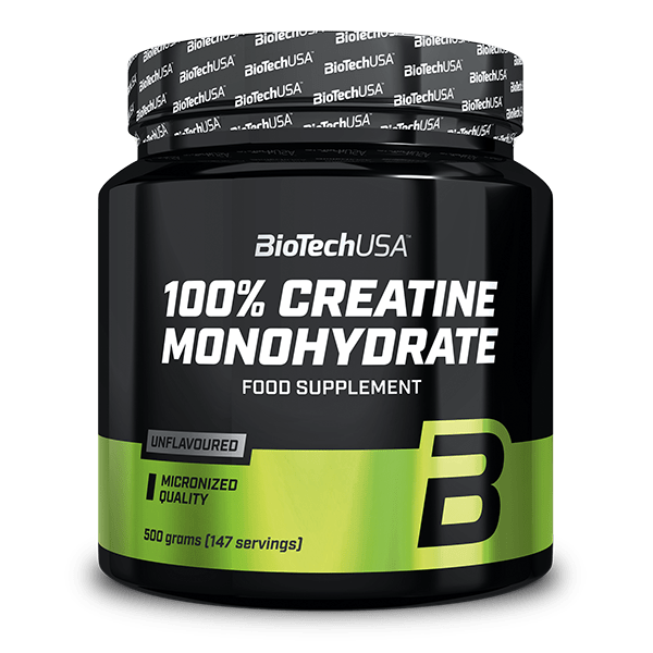 100% Creatine Monohydrate - 500 g non-aromatisé BioTechUSA