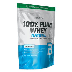 100% Pure Whey Natural - 400 g - BioTechUSA France