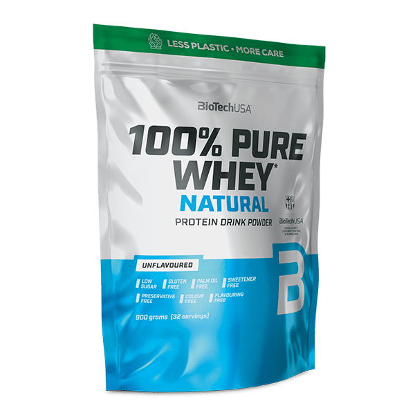 100% Pure Whey Natural - 900 g BioTechUSA