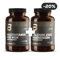 Multivitamin For Men + Calcium Zinc Magnesium from organic sources