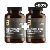 Multivitamin For Women + Calcium Zinc Magnesium from organic sources