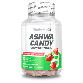Ashwa Candy - 90 comprimés à mâcher strawberry twist