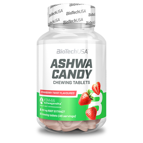Ashwa Candy - 90 comprimés à mâcher strawberry twist