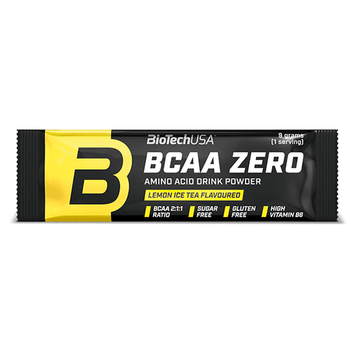 BCAA ZERO poudre d’acide aminé - 9 g - BioTechUSA France