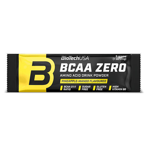 BCAA ZERO poudre d’acide aminé - 9 g - BioTechUSA France