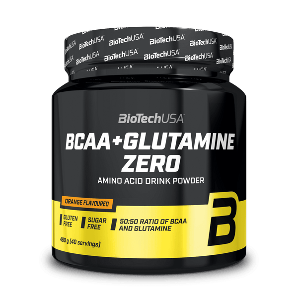 BCAA + Glutamine Zero - 480 g BioTechUSA