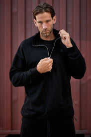 Sweat-shirt demi-zip pour homme CORE - BioTechUSA France