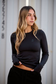 Haut à manches longues de compression pour femme TIMELESS - BioTechUSA France