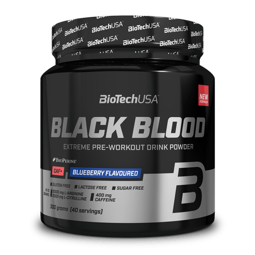 Black Blood CAF+ - 300 g - BioTechUSA France