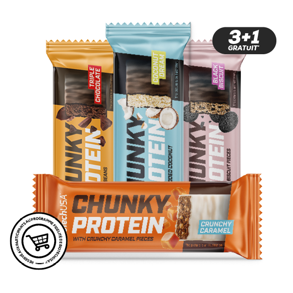Chunky Protein Bar 3+1
