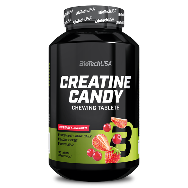 Creatine Candy - 240 tablettes à croquer