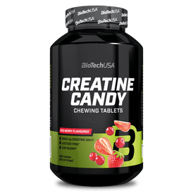 Creatine Candy - 240 tablettes à croquer - BioTechUSA France