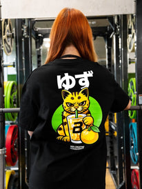 T-shirt unisexe oversize en édition limitée (Yuzu) - BioTechUSA France