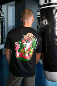 T-shirt oversize unisexe en édition limitée (Fruit du dragon-litchi) - BioTechUSA France