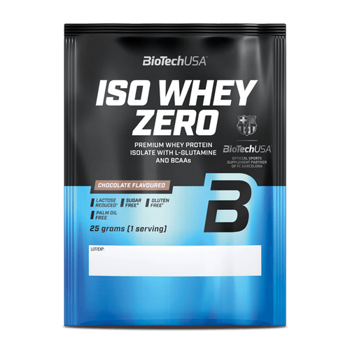 Iso Whey Zero poudre de protéine isolat - 25 g - BioTechUSA France