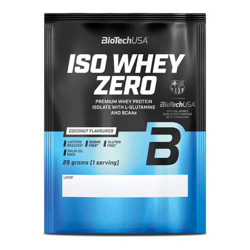 Iso Whey Zero poudre de protéine isolat - 25 g - BioTechUSA France
