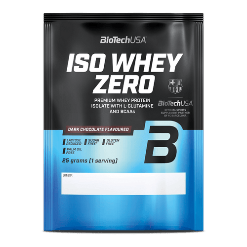 Iso Whey Zero poudre de protéine isolat - 25 g - BioTechUSA France