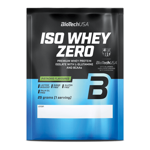 Iso Whey Zero poudre de protéine isolat - 25 g - BioTechUSA France