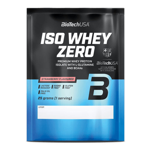 Iso Whey Zero poudre de protéine isolat - 25 g - BioTechUSA France