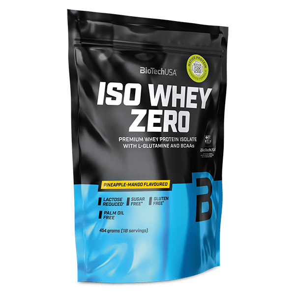 Iso Whey Zero poudre de protéine isolat - 454 g BioTechUSA