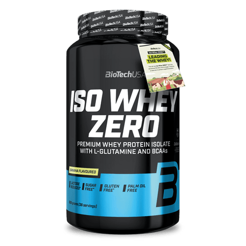 Iso Whey Zero poudre de protéine isolat - 908 g - BioTechUSA France