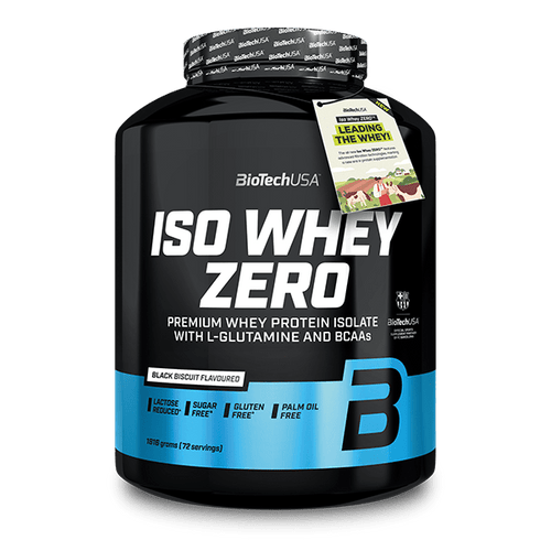 Iso Whey Zero poudre de protéine isolat - 1816 g - BioTechUSA France