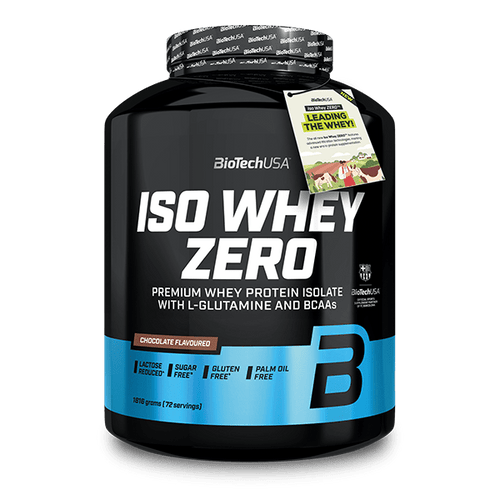 Iso Whey Zero poudre de protéine isolat - 1816 g - BioTechUSA France