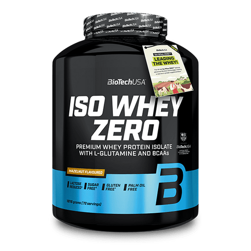 Iso Whey Zero poudre de protéine isolat - 1816 g - BioTechUSA France