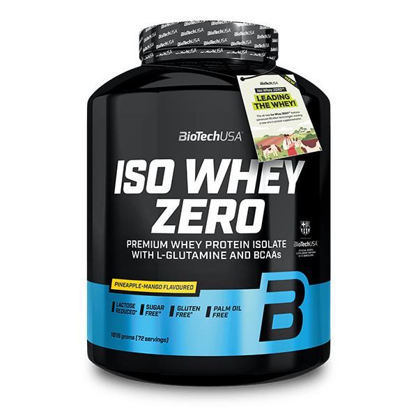 Iso Whey Zero poudre de protéine isolat - 1816 g BioTechUSA