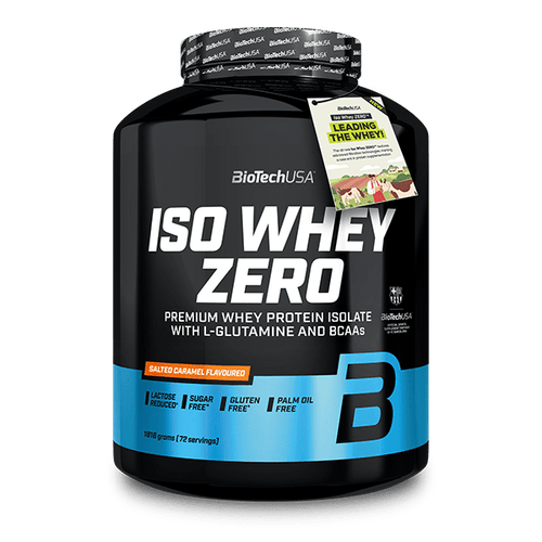 Iso Whey Zero poudre de protéine isolat - 1816 g - BioTechUSA France