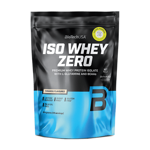Iso Whey Zero poudre de protéine isolat - 454 g - BioTechUSA France