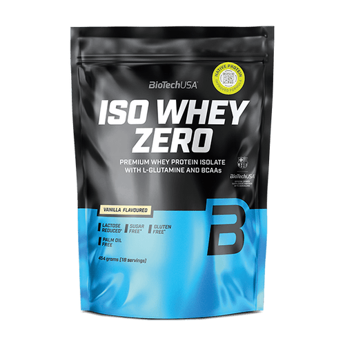 Iso Whey Zero poudre de protéine isolat - 454 g - BioTechUSA France