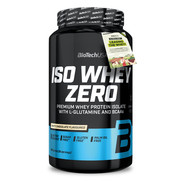 Iso Whey Zero poudre de protéine isolat - 908 g BioTechUSA