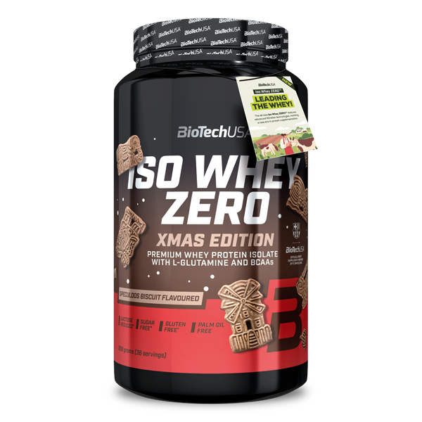 Iso Whey Zero poudre de protéine isolat - 908 g Speculoos